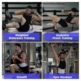 Weighted Vest for Men & Women, 20 lb, Reflective Stripe