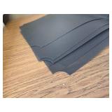 5 Pack Sterling Shelf Liners for Wire Shelf System, Graphite, 14 x 30