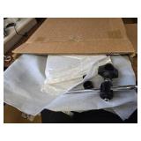 $53 Universal 18x16 Motorcycle Windshield (Light Smoke)