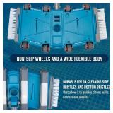 U.S. Pool Supply 17.5" Heavy Duty Weighted Flexible Pool Vacuum