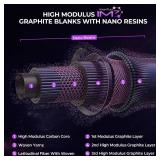 $93 KastKing Royale Legend Pro Technique Bass Rods, IM7 Graphite