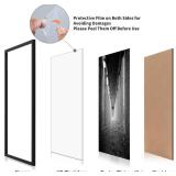 DOAI ART 24x36 Poster Frame Black 2 Pack HD Plexiglass
