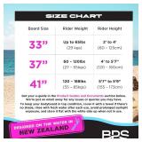 $55 BPS New Zealand Shaka Body Board for All Waves - Lightweight