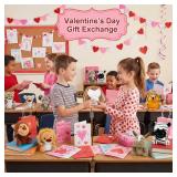 Arrozon BULK Small Stuffed Animals Bulk, 4.5 Inch Mini Stuffed Animals, Valentine Gifts for Kids Classroom, Keychain Plushies Toys Claw Machine Prizes, Carnival Party Favors