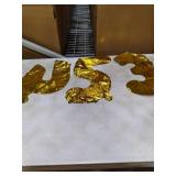 TONIFUL Number Balloons 16 Inch Gold Number Mylar Foil Balloons Gold Custom Digital Balloons for Birthday Party Engagement Graduations Anniversary Baby Shower Decorations Party Supplies MISSING SOME N