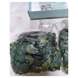 Dolicer 2 Packs 6FT Artificial Eucalyptus Garland with LED Light String, Faux Greenery Garland Hanging Fake Silver Dollar Eucalyptus Leaves Vines for Wedding Backdrop Arch Table Wall Party Home Decor