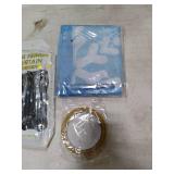 wearage 71 Inch Winter Party Door Banner with Fringe Foil Curtain Castle Frozen Theme Party Decoration Door Cover Classroom Wonderland Porch Decor for Classroom Home