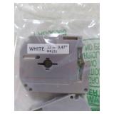 Labelife M-K231 PTM95 Label Tape Replace for Brother M Tape P Touch M-K231S M231 MK231 M-231 12mm 0.47 Inch for Brother PTouch PT-M95 PT-65 PT-80 PT-70 PT-45 PT-90 Label Makers, Black on White, 4 Pack