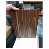 SHOP AWARDS AND GIFTS 9 x 12 Inch Perpetual Plaque Award Multiple Name Plate Board for Employee Appreciation, Recognition, Achievement, Walnut Finish with Black and Gold Header, 12 Name Plates