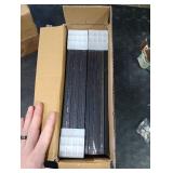 HORLIMER 8.5 x 11 Picture Frame Set of 12, Black Photo Frames 8.5 by 11 for Certificate Diploma Document, Wall Hanging or Tabletop Display