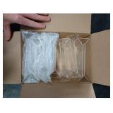 Thyle 12 Pack 3.5 x 5 Clear Acrylic Photo Frame Double Sided Picture or Display Plastic Sign Holder Menu Holders for Tables T Shape Desktop Display Stand for Office Store Restaurant