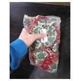 DearHouse 7FT Red Berry Christmas Garland with Pine Cone Garland Artificail Garland Indoor Outdoor Garden Gate Home Decoration for Winter Holiday New Year Decor