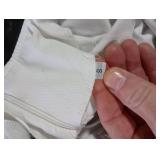 Kaei&Shi Peter Pan Collar Dress,Puff Sleeve Babydoll Mini Dresses for Women,Cute Fall Date Night Outfit White Small