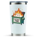 Niduilef Birthday Gifts for Women Men 20 OZ Stainless Steel Tumbler-Funny Office Gag Secret Santa Gift