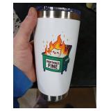 Niduilef Birthday Gifts for Women Men 20 OZ Stainless Steel Tumbler-Funny Office Gag Secret Santa Gift