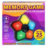 Gamie Mini Electronic Memory Game, Handheld Game for Kids 4-12, Mind-Sharpening Brain Games for Kids and Adults, Travel Games, Vintage Nostalgia Retro Toys for Kids Ages 4 5 6 7 8 9 10 11 12 Year Old