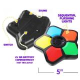 Gamie Mini Electronic Memory Game, Handheld Game for Kids 4-12, Mind-Sharpening Brain Games for Kids and Adults, Travel Games, Vintage Nostalgia Retro Toys for Kids Ages 4 5 6 7 8 9 10 11 12 Year Old