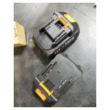 Handheld Electric Cordless Leaf Blower 500,000RPM Mini Turbo Jet Blower with 2 4.0Ah Batteries & Charger, Lightweight for Patio, Lawn, Garage Cleaning (Black)