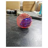 Jecery 5 Pcs Cat Spring Balls Toys Stretchable Rolling Balls Colorful Playful Coils Interactive Action Toy Caged Rats for Kitten Pet Supplies (Crinkle Ball,Multicolor)