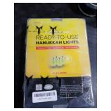 Hanukkah Pre-Filled Natural Olive Oil Glass Cup Candles, 2.5 Hours, 100 Percent Olive Oil Pre-Filled Ready to Use - 44 Cups for All 8 Nights of Hanukkah