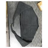 Molans 43 inch Winter Knit Neck Scarf - Warm Crochet Triangle Neck Scarves For Women Girls, Black Middle Aesthetic Streetwear Headscarf, Autumn Accessories