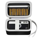Grapsa Digital Camera Case Compatible with KODAK EKTAR H35 H35N Half Frame Film Camera, Storage Holder Organizer for Kodak Ultra F9 M35 M38 Paper Shoot kamera, 35mm Film Rolls (Box Only) - Black