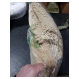 HOMEIDEAS 3 Pieces Bathroom Rugs, Ultra Soft Non Slip Absorbent Chenille Toilet Bath Mat Set (Beige)