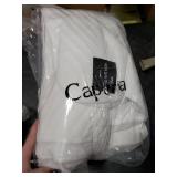 Caperia Multizone Waterproof Heated Mattress Pad, Individual Body & Feet Electric Mattress Bed Warmer 9 Heat Settings, 1-12 Hours Auto Off, Deep Pocket, Fast Heating, Machine Washable Queen, 60 x 80