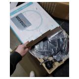 Kilgone Robot Vacuum for Pet Hair, 2-in-1 Vacuum & Mop Combo with Tangle-Free Suction & Smart 3D Avoidance, App/Wi-Fi/Alexa, Ultra-Slim & Quiet, Self-Charging for Hard Floors and Low-Pile Carpet