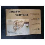 3D Wooden Puzzles Marble Run Chain Kit, Wood Creative Mechanical Puzzles Assembly Model Building Kits to Build for Adults & Kids, DIY Wooden Puzzle Hobbies Toys for Adults &Teens Gifts