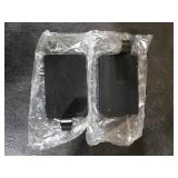 Palonu 2Pcs Black Christmas Stocking Holders, Heavy Duty Mantle Hangers Cast Iron Hanging Hooks with Non-Slip Pad,Christmas Ornaments Xmas Holiday Decoration Shelf Window Fireplace Mantel Decor