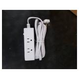 One Beat 10Ft Extension Cord with Multiple Outlets,Flat Plug Power Strip Surge Protector with 10 Ft Long Cord,6 Outlet 4 USB Ports (2USB C),Multi Outlet Wall Plug for Travel,College,Dorm Essentials