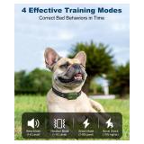 Jugbow Dog Shock Collar - 4200FT Dog Training Collar with Remote Innovative IPX7 Waterproof with 4 Training Modes, Rechargeable E-Collar for All Breeds