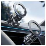 LISEN for MagSafe Car Mount, [Upgrade 2026 Ultra Magnets] Magnetic Phone Holder for Your Car Cell Phone Holder Mount for Air Vent Car Accessories for Men Women GPS Holder fit iPhone 17 16 15 14 13 12