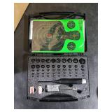 MCREHOTZ Professional Laser Bore Sighting Kit Green Bore Sight with 50 Adapters - Multiple Caliber Bore Sighter Perfectly Choice for All Gun - .17 Cal to 12GA Rifle Pistol Boresighter