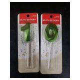 10th Birthday Candles Cake Number Candles Happy Birthday Cake Topper Decoration for Wedding Anniversary Celebration Favor, 3.54 Inches Total Length(Green)
