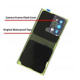 Note 20 Ultra Back Glass Replacement (Waterproof) Cover Housing Door Panel W/Farme Lens Tape for Samsung GTYalaxy Note 20 Ultra 5G +Tools Mystic Black