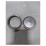 DSJIFGEW Canning Lids and Rings Regular Mouth, BULK Split Type Metal Mason Jar Lids with Bands for Regular Mouth Ball, Kerr Jars - Food Grade with Silicone Airtight Seal Premium Small Canning Lids