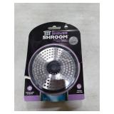 ShowerShroom SHSULT755 Ultra Revolutionary Shower Hair Catcher Drain Protector, No Size, Stainless