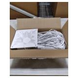 Wexo Palindrog Lighted Birch Tree, 6 FT Prelit White Artificial Christmas Trees with 144 Warm White LED Lights and Timer for Indoor Outdoor Garden Wedding Party Christmas Decoration