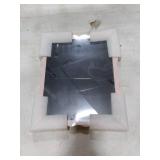 NWDCLF 8x10 Cute Picture Frame, Wavy Curved Photo Frame with 5x7 Mat and Real Glass, Unique Funky Frame for Table and Wall Display, Home Office Desk Decoration Art, Baby Girl Gift (8x10, Light Pink)