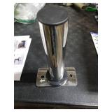 Wall-Mounted Barbell Plate Weight Bracket, Stainless Steel Olympic Weight Plate Storage Rack, 275 lbs Capacity Rustproof Wall Mount Gym Organizer, Fitness Equipment & Barbell Weight Storage for Home &