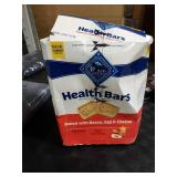 Blue Buffalo Health Bars Crunchy Dog Biscuits, Oven-Baked with Natural Ingredients, Bacon, Egg & Cheese, 3.5-lbs Box