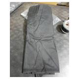 2 Pack Fitted Tablecloths 48 x 30 Inch, Rectangle Table Clothes for 4 Foot Tables, Washable Polyester Fabric Table Cover for Parties, Wedding, Banquet, Trade Show (Black, 4FT)