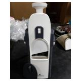 ONCE FOR ALL Safe Mandoline Slicer For Kitchen, Professional Vegetable Slicer For Food Potato Slices, Thickness Adjustable 0.1-8 mm Kitchen Artifact Fast Meal Prep