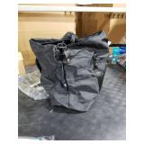 Large Gym Bag for Women Carry on Duffel 18 x 14 x 8 inches Spirit Airlines Travel Essentials Bag Weekender Space Saver Clothes Vacuum Storage Bags with hand pump,Duffle Hospital Luggage backpack Black