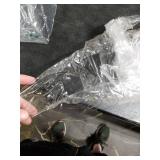 Obstal Clear Plastic Tablecloth 54 x 78 Inch, 100% Waterproof Oil-Proof Spill-Proof Vinyl PVC Table Cloth, Wipeable Rectangle Tablecloth Protector for Dining Table, Outdoor and Indoor Uses, Clear