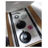 NTPN Dual Shower Head for Couples, High Pressure Double Shower Heads for Two People Rod, Two Showerhead System Fit 2 Person, Birthday Gifts for Women Men, Spa-Like (Black) Segmented Design