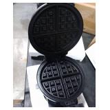 Chefman Rotating Belgian Waffle Maker, 180° Flip Iron w/ Non-Stick Plates, Adjustable Timer, Locking Lid, & Drip Plate, Space Saving Storage, Mess-Free Breakfast, Stainless Steel/Black