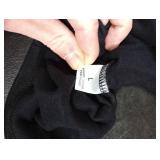 VICHYIE Women Dress Mock Neck Bodycon Ribbed Long Sleeve Fall Mini Black L